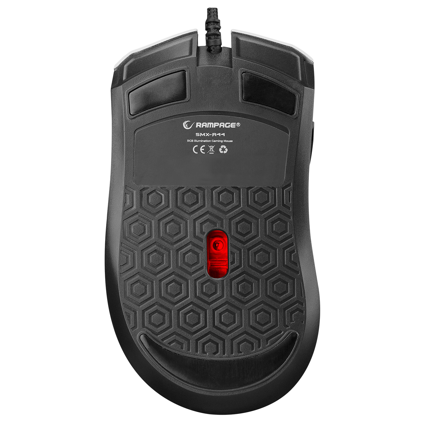 Rampage SMX-R44 V2 Makrolu Beyaz 12800 DPI RGB Ledli  Gaming Oyuncu Mouse